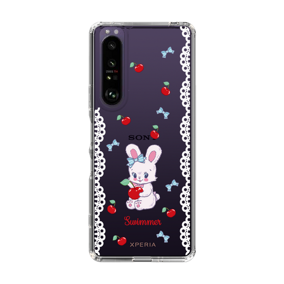 スリムプロテクションケース［ SWIMMER - チェリー - リバニー ］