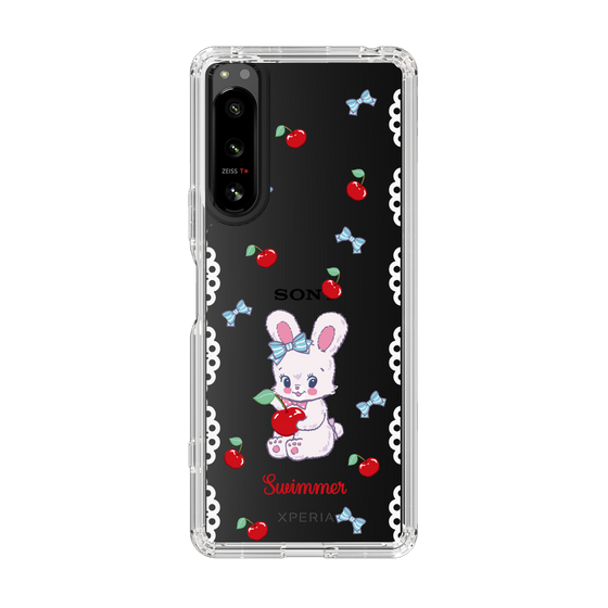 スリムプロテクションケース［ SWIMMER - チェリー - リバニー ］