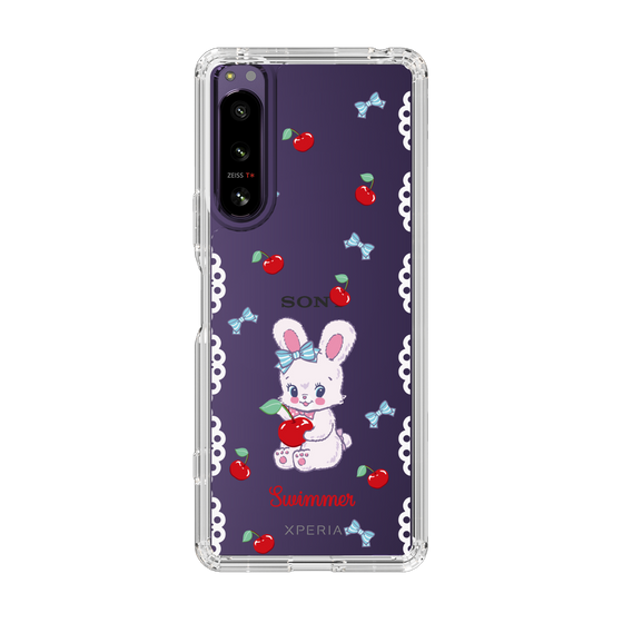 スリムプロテクションケース［ SWIMMER - チェリー - リバニー ］