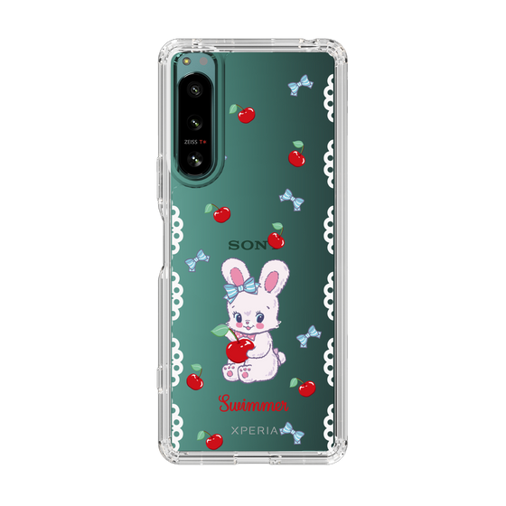 スリムプロテクションケース［ SWIMMER - チェリー - リバニー ］