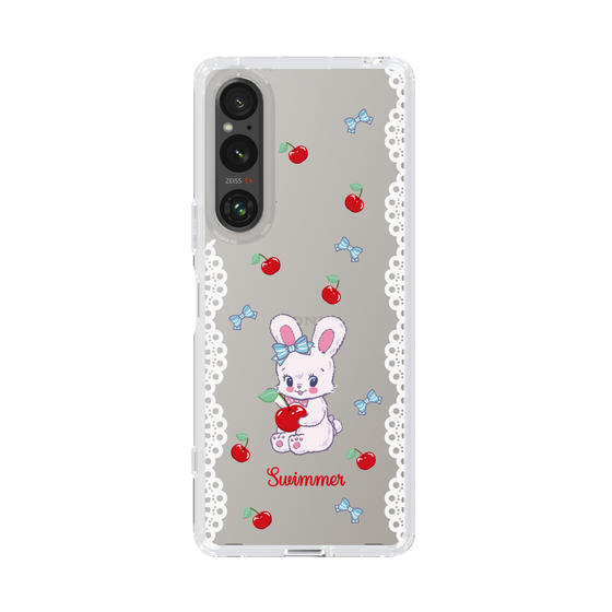 スリムプロテクションケース［ SWIMMER - チェリー - リバニー ］