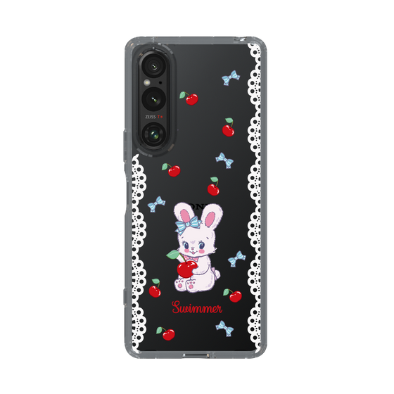 スリムプロテクションケース［ SWIMMER - チェリー - リバニー ］