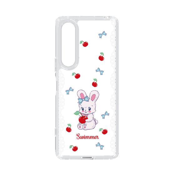 スリムプロテクションケース［ SWIMMER - チェリー - リバニー ］