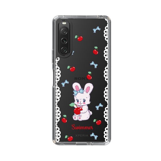 スリムプロテクションケース［ SWIMMER - チェリー - リバニー ］