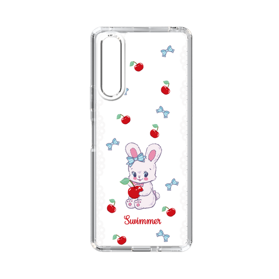 スリムプロテクションケース［ SWIMMER - チェリー - リバニー ］