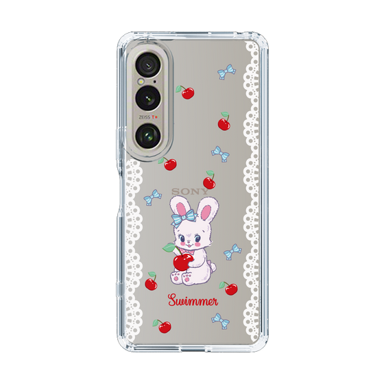 スリムプロテクションケース［ SWIMMER - チェリー - リバニー ］