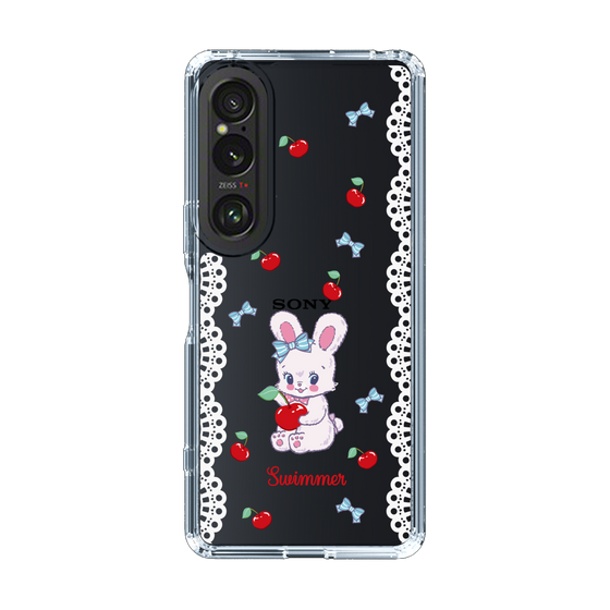 スリムプロテクションケース［ SWIMMER - チェリー - リバニー ］