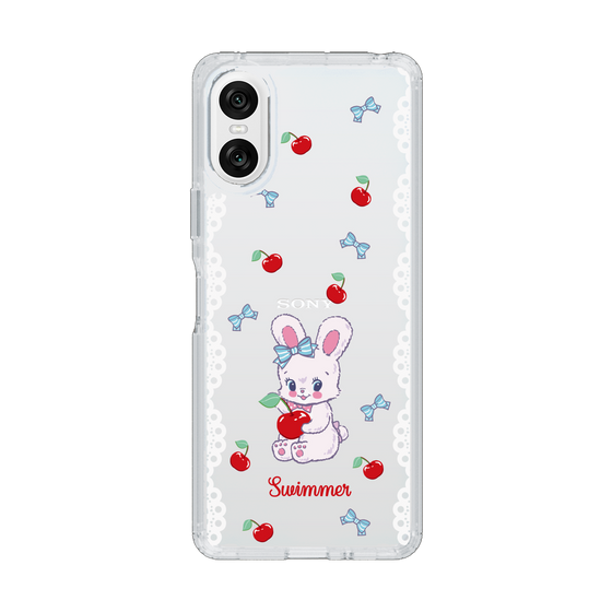 スリムプロテクションケース［ SWIMMER - チェリー - リバニー ］