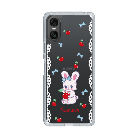 スリムプロテクションケース［ SWIMMER - チェリー - リバニー ］