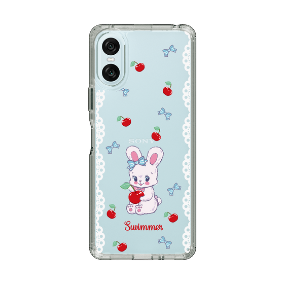 スリムプロテクションケース［ SWIMMER - チェリー - リバニー ］