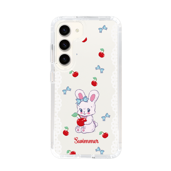 スリムプロテクションケース［ SWIMMER - チェリー - リバニー ］