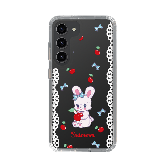 スリムプロテクションケース［ SWIMMER - チェリー - リバニー ］