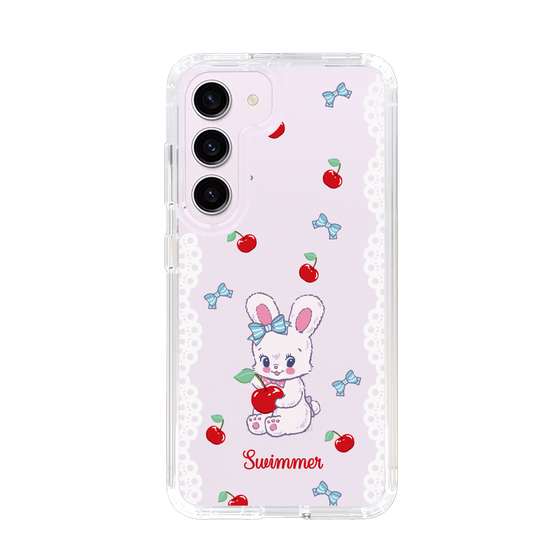 スリムプロテクションケース［ SWIMMER - チェリー - リバニー ］