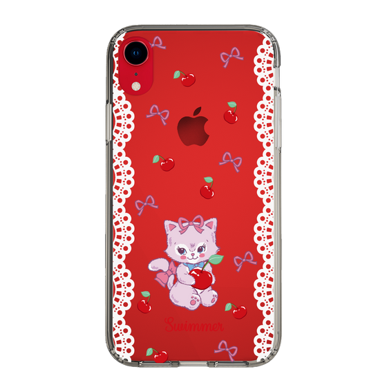 スリムプロテクションケース［ SWIMMER - チェリー - キャミー ］