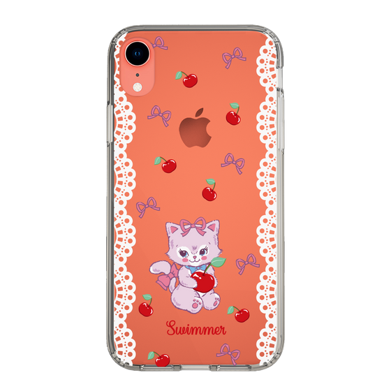 スリムプロテクションケース［ SWIMMER - チェリー - キャミー ］