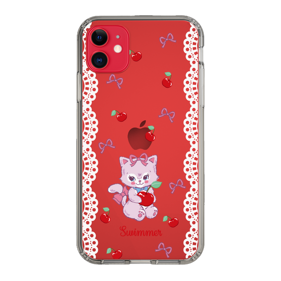 スリムプロテクションケース［ SWIMMER - チェリー - キャミー ］