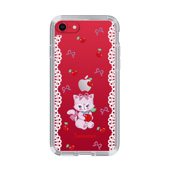 スリムプロテクションケース［ SWIMMER - チェリー - キャミー ］