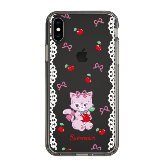 スリムプロテクションケース［ SWIMMER - チェリー - キャミー ］