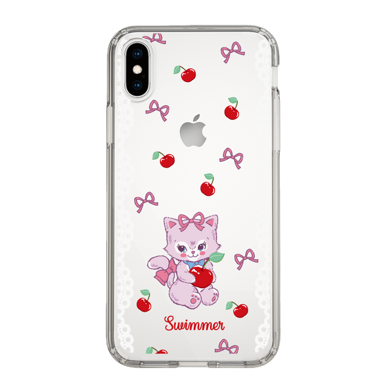 スリムプロテクションケース［ SWIMMER - チェリー - キャミー ］