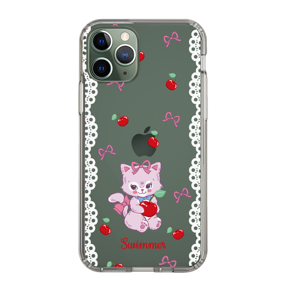 スリムプロテクションケース［ SWIMMER - チェリー - キャミー ］