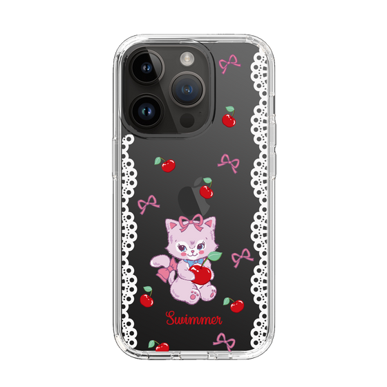 スリムプロテクションケース［ SWIMMER - チェリー - キャミー ］