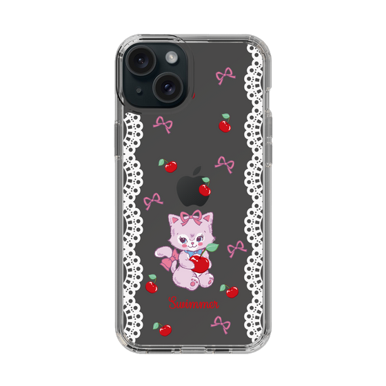 スリムプロテクションケース［ SWIMMER - チェリー - キャミー ］