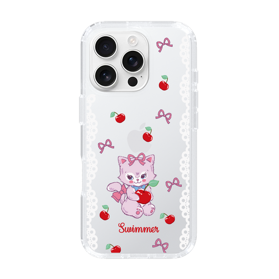 スリムプロテクションケース［ SWIMMER - チェリー - キャミー ］