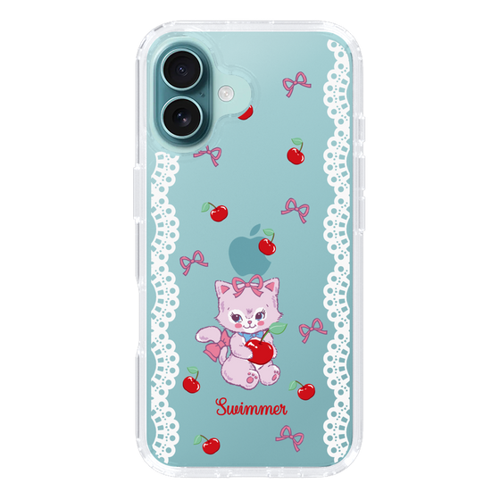 スリムプロテクションケース［ SWIMMER - チェリー - キャミー ］