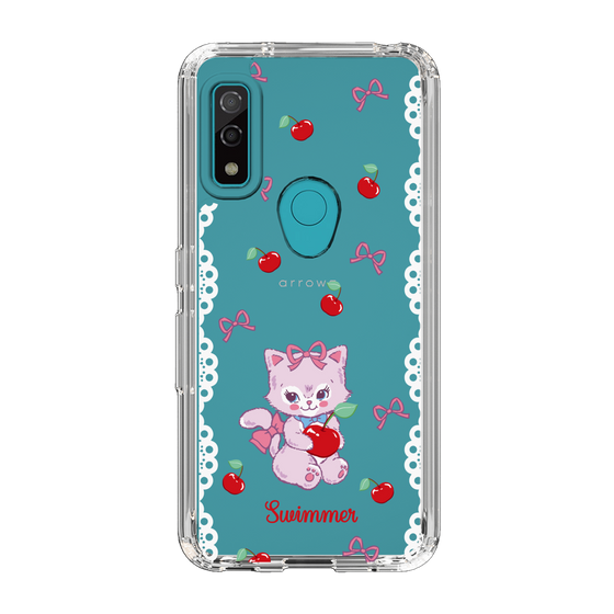 スリムプロテクションケース［ SWIMMER - チェリー - キャミー ］