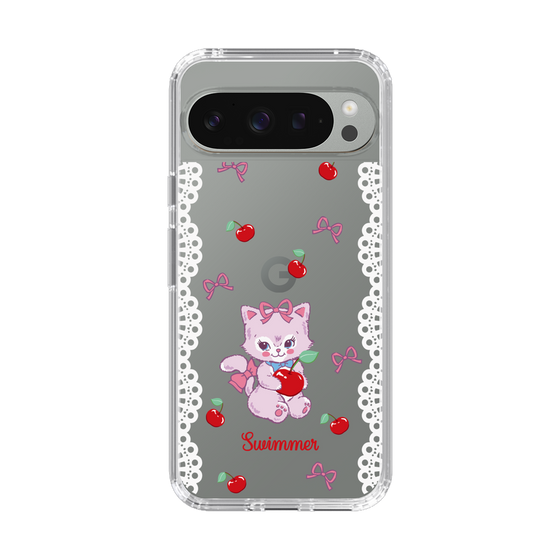 スリムプロテクションケース［ SWIMMER - チェリー - キャミー ］