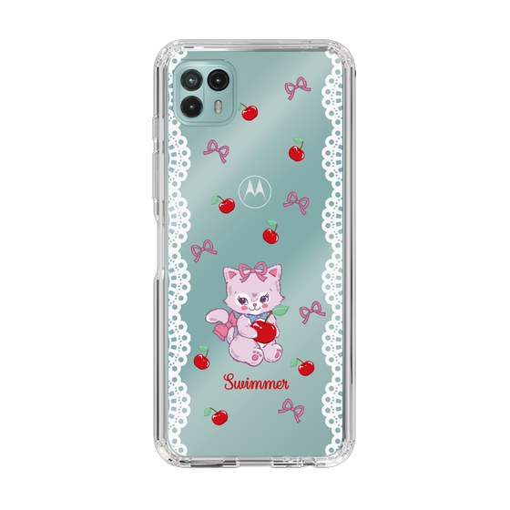 スリムプロテクションケース［ SWIMMER - チェリー - キャミー ］