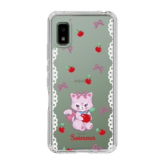 スリムプロテクションケース［ SWIMMER - チェリー - キャミー ］