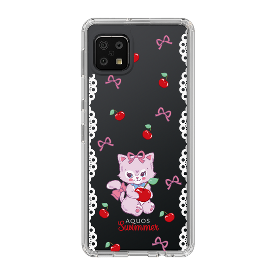 スリムプロテクションケース［ SWIMMER - チェリー - キャミー ］