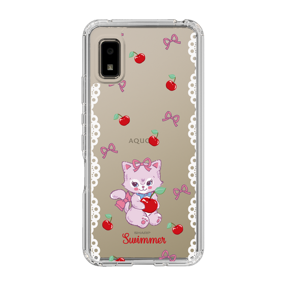 スリムプロテクションケース［ SWIMMER - チェリー - キャミー ］