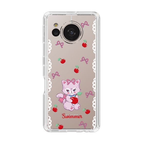 スリムプロテクションケース［ SWIMMER - チェリー - キャミー ］