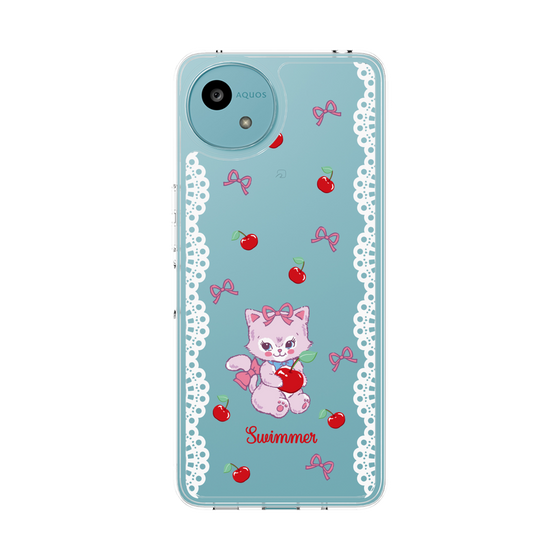 スリムプロテクションケース［ SWIMMER - チェリー - キャミー ］