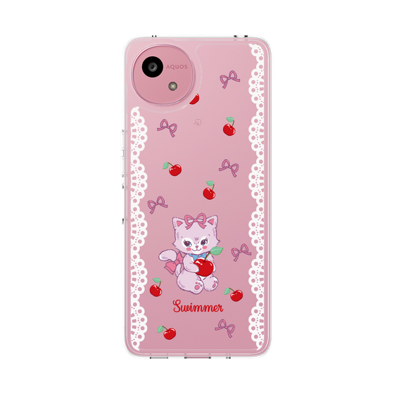 スリムプロテクションケース［ SWIMMER - チェリー - キャミー ］