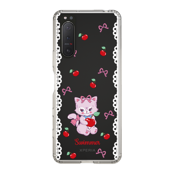 スリムプロテクションケース［ SWIMMER - チェリー - キャミー ］