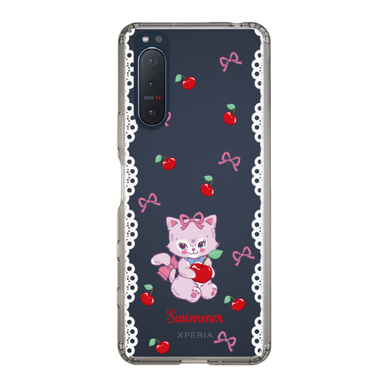 スリムプロテクションケース［ SWIMMER - チェリー - キャミー ］