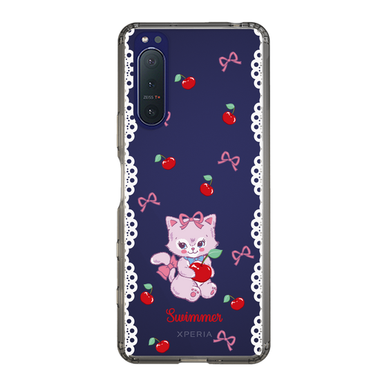 スリムプロテクションケース［ SWIMMER - チェリー - キャミー ］