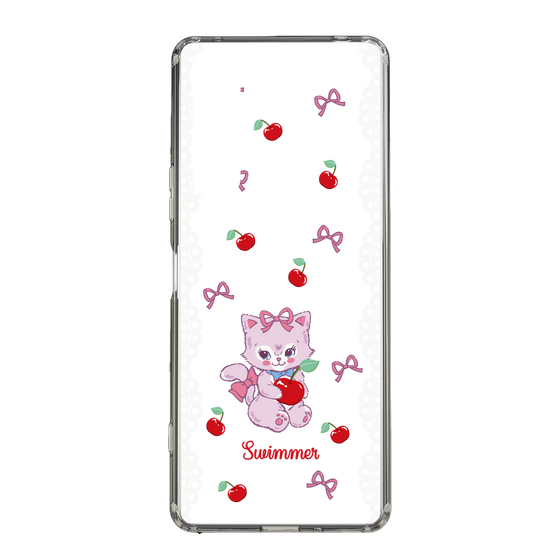 スリムプロテクションケース［ SWIMMER - チェリー - キャミー ］