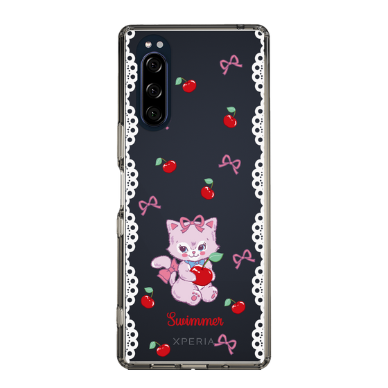 スリムプロテクションケース［ SWIMMER - チェリー - キャミー ］