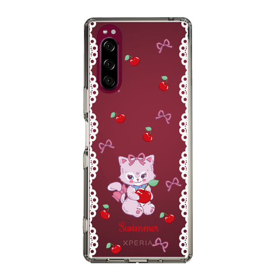 スリムプロテクションケース［ SWIMMER - チェリー - キャミー ］