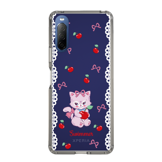 スリムプロテクションケース［ SWIMMER - チェリー - キャミー ］