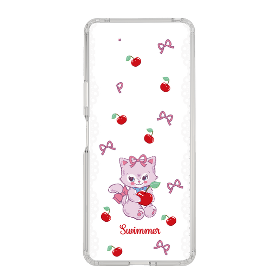 スリムプロテクションケース［ SWIMMER - チェリー - キャミー ］
