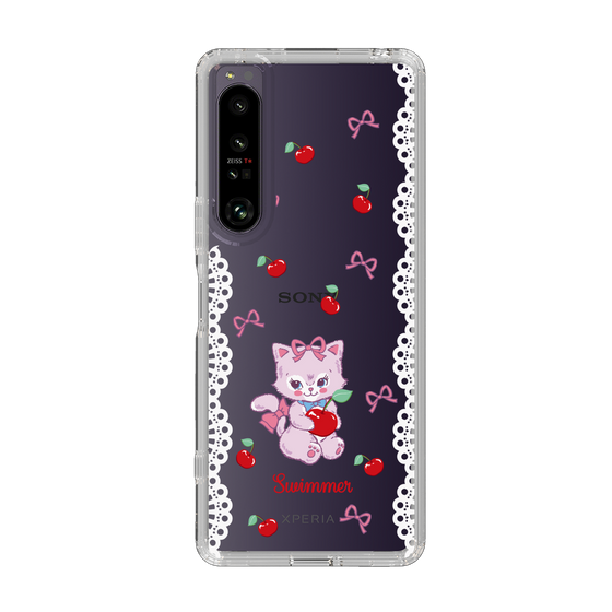 スリムプロテクションケース［ SWIMMER - チェリー - キャミー ］