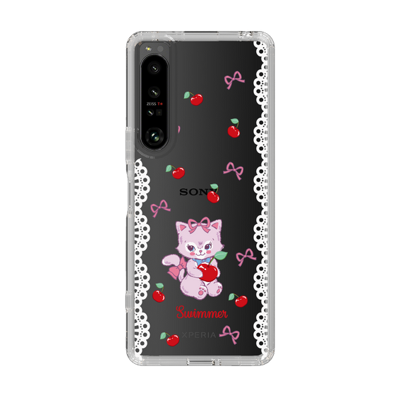 スリムプロテクションケース［ SWIMMER - チェリー - キャミー ］