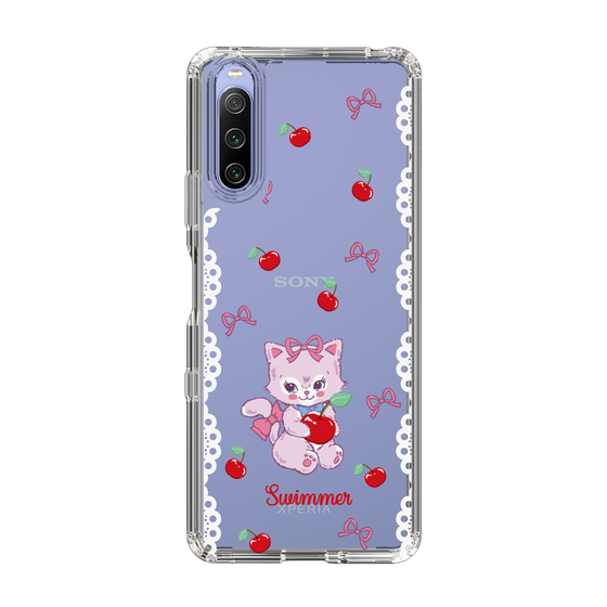 スリムプロテクションケース［ SWIMMER - チェリー - キャミー ］