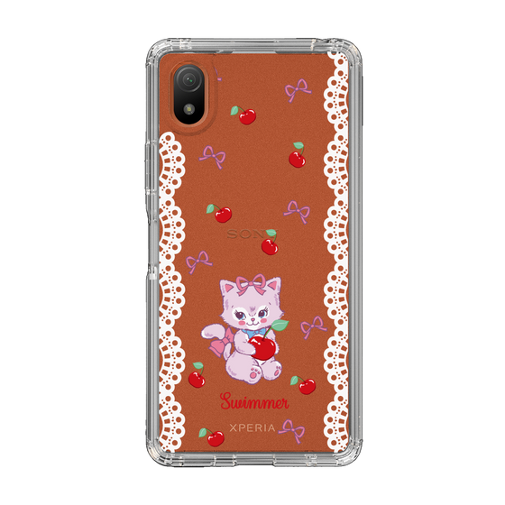 スリムプロテクションケース［ SWIMMER - チェリー - キャミー ］