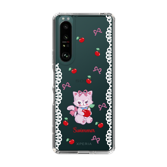 スリムプロテクションケース［ SWIMMER - チェリー - キャミー ］